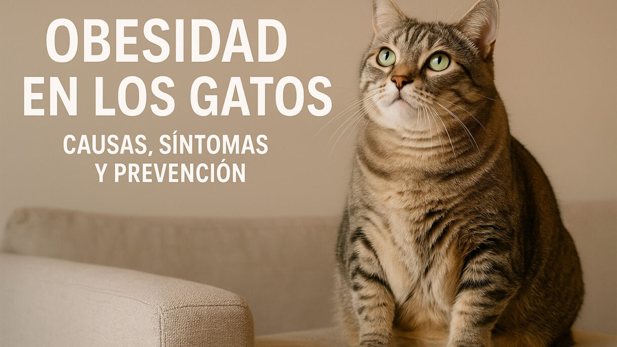 Obesidad en gatos: causas, síntomas y prevención