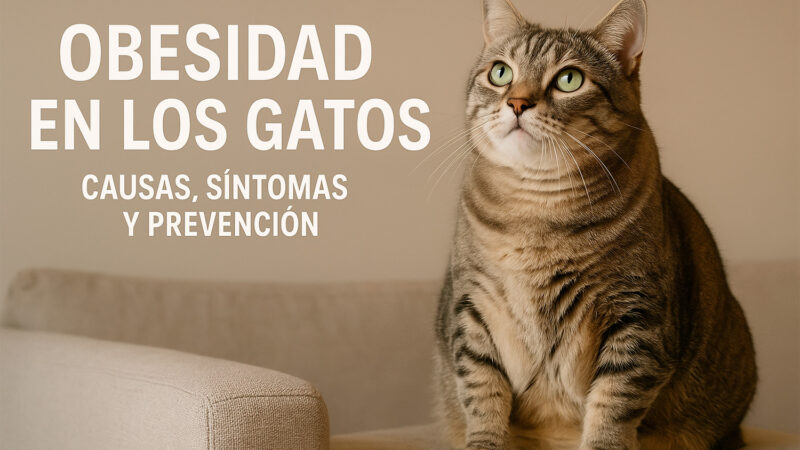 Obesidad en gatos: causas, síntomas y prevención